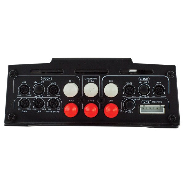 Main product image for DS18 CANDY-X5B CANDY 5-Channel Compact Full-Range Class D 2000W Amplifier294-8152